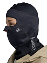 Маска (балаклава) Buff Windproof Balaclava Solid Black (US:L/XL)