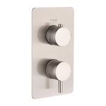 Смеситель встроенный однорычажный 2-х проходной NICKEL BRUSH