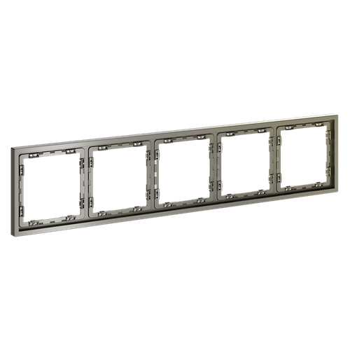 Рамка пластиковая VOLTUM S70 на 5 постов, (шелк)