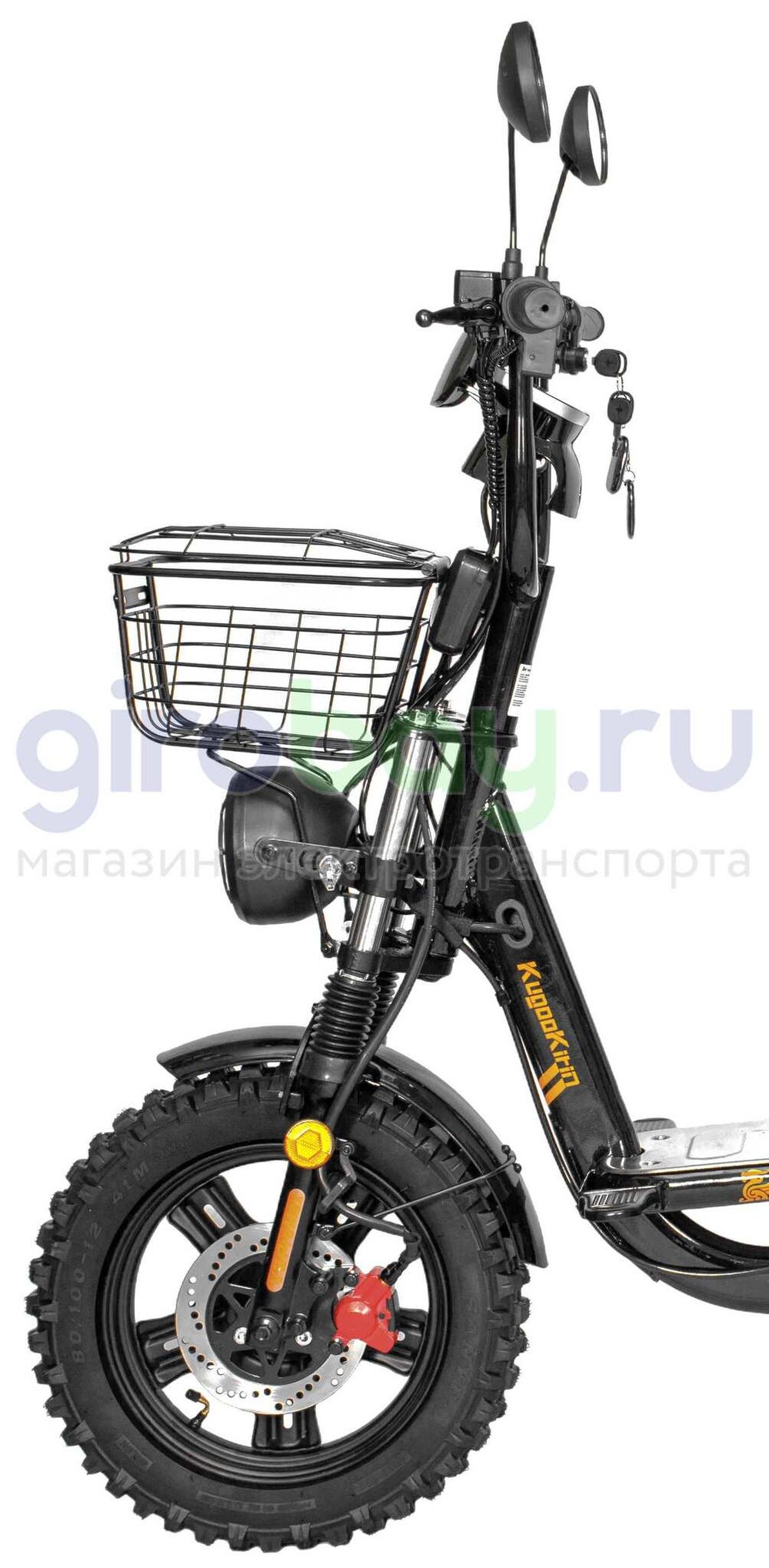 Электровелосипед Kugoo Kirin V3 PRO MAX (60V/28.6Ah) внедорожная резина фото №14