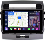 Магнитола для Toyota Land Cruiser 200 2007-2015 (экран климата внизу) - FarCar 381M монитор 10.36" QLED на Android 14, TS18, CarPlay, 4G SIM-слот