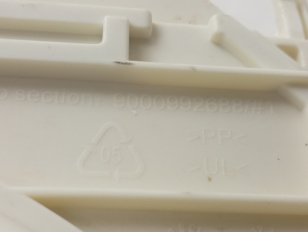 WLL2416EOE/01 кт73 Бункер дозатора порошка для стиральной машины Bosch 9000992688 б/у