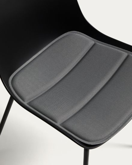 Подушка для стула Sindera графитовая 45 x 43 см