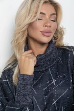 Джемпер Бернарда (темно-синяя) Б11449 LT Collection