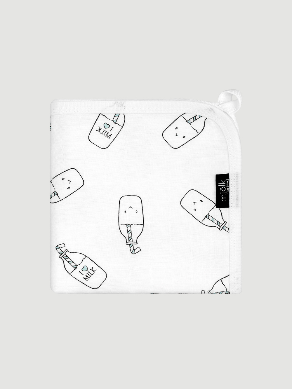 Муслиновое лёгкое одеяло Mjölk Молоко