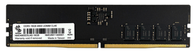 Оперативная память 16GB DDR5 4800MHz NOMAD UDIMM CL40 NMD4800D5U40-16GB Bulk Pack