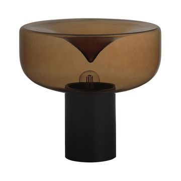 SL6014.414.01 Прикроватная лампа ST-Luce Черный/Коричневый E27 1*40W RIPPLE