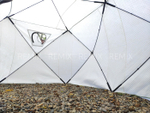 Палатка куб №1621A 200х400x215см утепленная 2-слойная