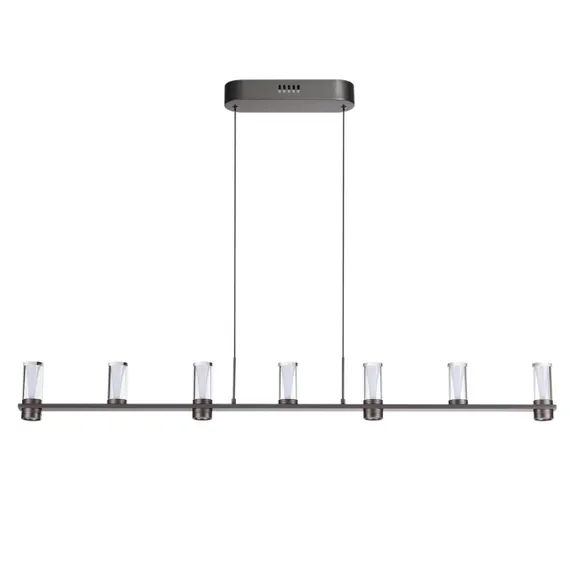 7143/45L HIGHTECH ODL26 513 светильник темный никель/акрилл/металл IP20 LED 40W 2470Лм 3000K 180° 220V DEFANCE
