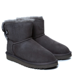 Угги Bailey Bow Mini Customizable Grey
