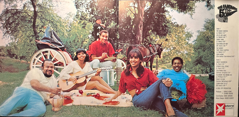 The 5th Dimension - The Fantastic 5th Dimension (Германия 1968г.)