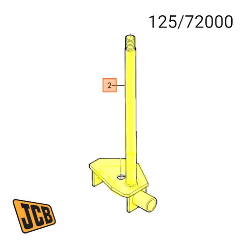 Рычаг управления JCB 125/72000