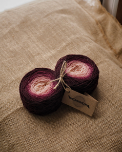 Градиент "Бургундия" 100 г шерсть