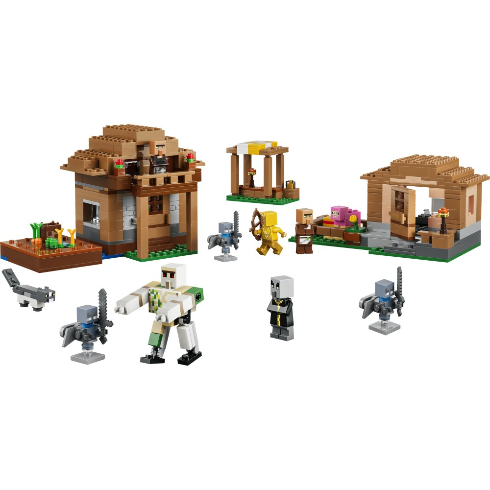 Конструктор LEGO Minecraft 21596 Нападение заклинателей на деревню — фото 10