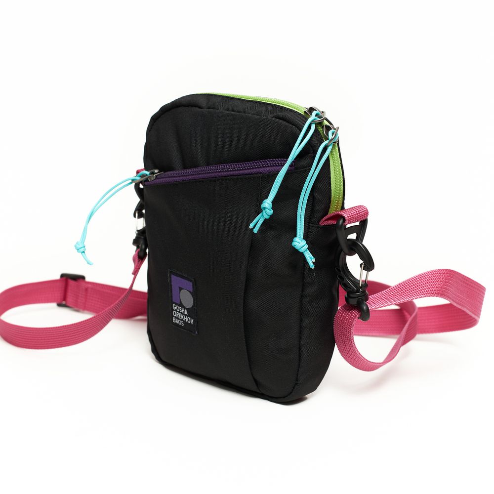 Сумка Gosha Orekhov Pouch GO черная / цветная