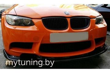 Юбка передняя V.4 для BMW 3 E90/E91/E92/E93 2004-2013 Sedan/Touring/Coupe/Cabrio