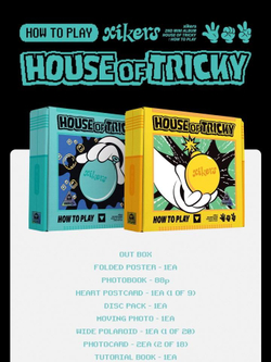 Альбом xikers - HOUSE OF TRICKY : HOW TO PLAY 2nd Mini Album 2 Version SET