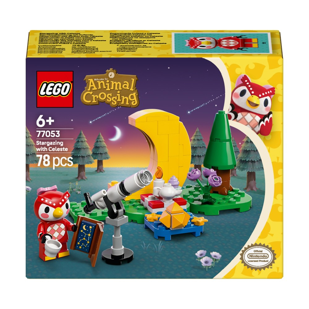 LEGO Animal Crossing - Наблюдение за звездами с Celeste 77053