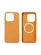 Чехол для OnePlus 15 с MagSafe Оранжевый (Orange) с текстурой песчаника