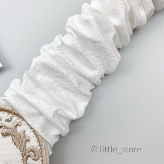 Конверт-одеяло "Косички" кремовый