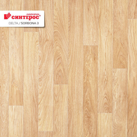 Линолеум Синтерос DELTA SORBONA 3, Ширина рулона: 3м