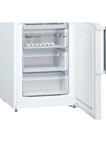 Холодильник BOSCH KGN39UW30U, Serie 4, двухкамерный, А++, 366 л, морозилка 87 л, белый