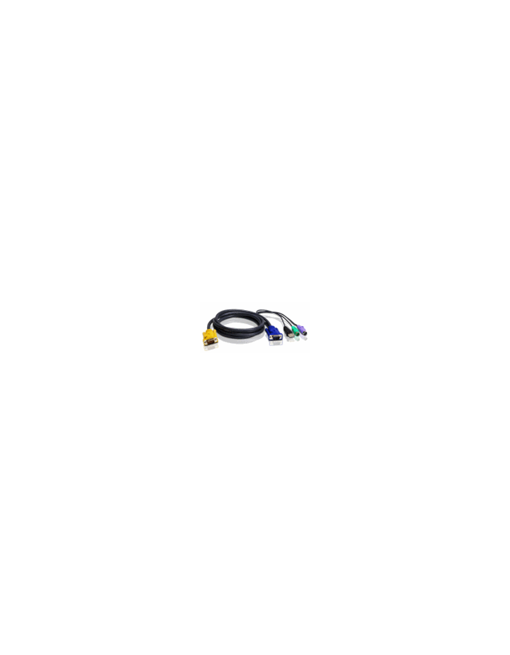 Кабель ATEN USB-PS/2 3.0M HYBRID CABLE., 3m
