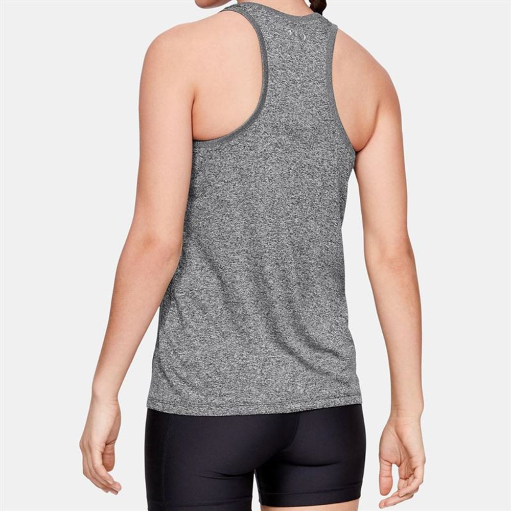 Женский топ теннисный Under Armour Tech Tank - серый