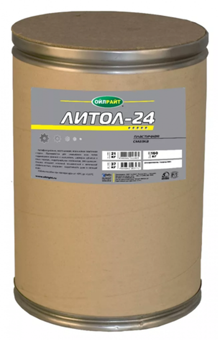 Смазка ЛИТОЛ-24 Oil right, 21кг. (1шт)