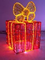 светящаяся игрушка на большую елку уличную - подарок