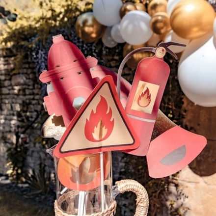 Фотобутафория "Пожарные" 7 шт.