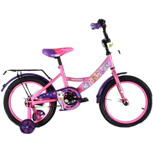 Велосипед 16" Mustang Лошадки
