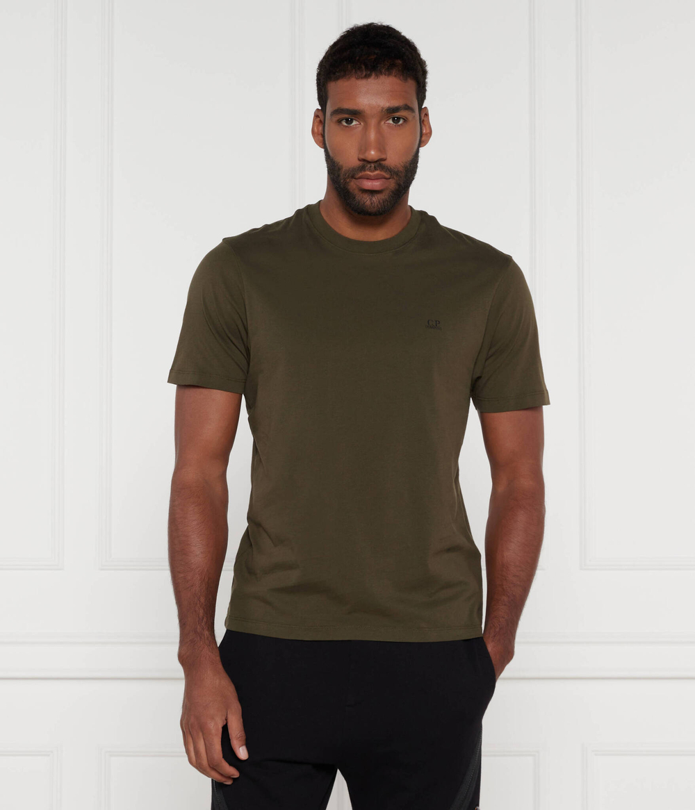 Футболка C.P. Company - оливковый(17CMTS030A005100W)