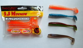 Мягкая приманка Lucky John MINNOW 4.4in (111 мм), цвет 071, 5 шт.