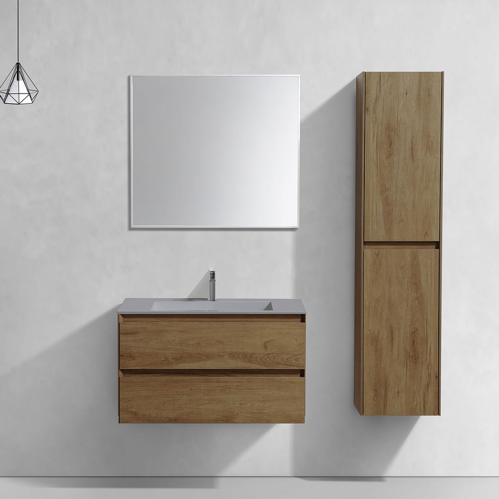 База под раковину Luka 800 подвесная, 2 выкатных ящика soft-close, T.Oak, , шт
