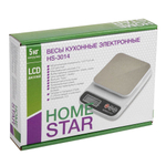 Весы кухонные электронные HomeStar HS-3014, 5кг