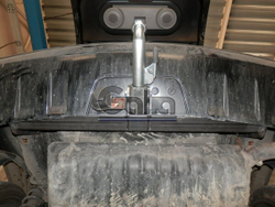 Фаркоп оцинкованный Galia J012A для Jeep Compass MK 2006-2011, Jeep Liberty 2006-2011(паспорт и сертификат в комплекте)(без электрики)