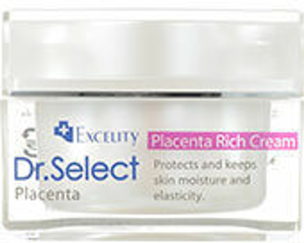 Dr. Select Placenta Cream Moisturizing - увлажняющий плацентрарный крем
