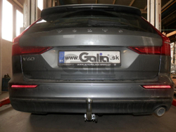 Фаркоп оцинкованный Galia V089A для VOLVO V60, S60 2018-(паспорт и сертификат в комплекте)(без электрики)