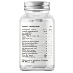 PROBIOLAB Gentel Сomplex C+Enzymes "Джентел комплекс C+Энзимы" 120 капсул