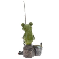 GAEM Фигурка декоративная "Лягушка", L13 W8 H16 см