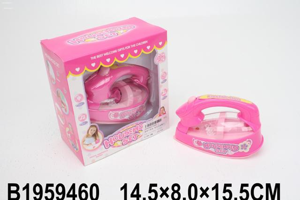 Утюг на бат., коробка S080-1