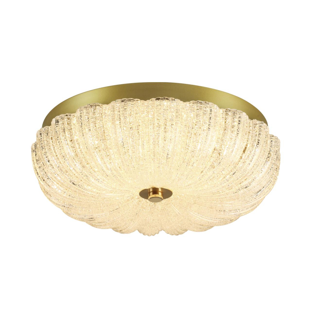 7719/36L PIKO LED SN 567 Светильник металл/стекло/прозрачный/золотой LED 36Вт 3000-6500K D300 IP20 пульт ДУ TESORO