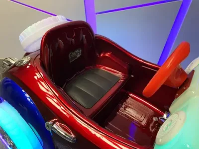 Автомат качалка с видео игрой «Ретромобиль»