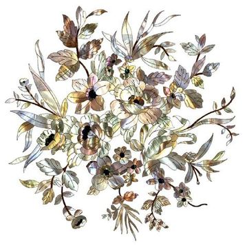 Новинка! Декупаж на столах из массива