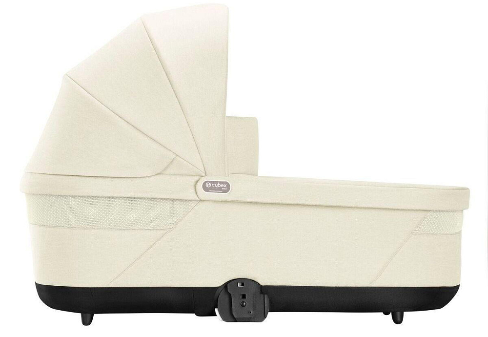 Коляска Cybex Balios S Lux TPE 2025 Cloud G i-Size Moon Black Plus 3 в 1 Seashell Beige с дождевиками