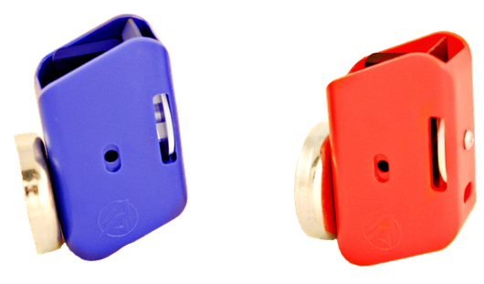 Пластиковый спортивный подсумок Racer Master Pouch с магнитом , синий