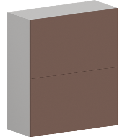 Кухня Модуль ШВГ 802Г Ликата / Пудрово-розовый