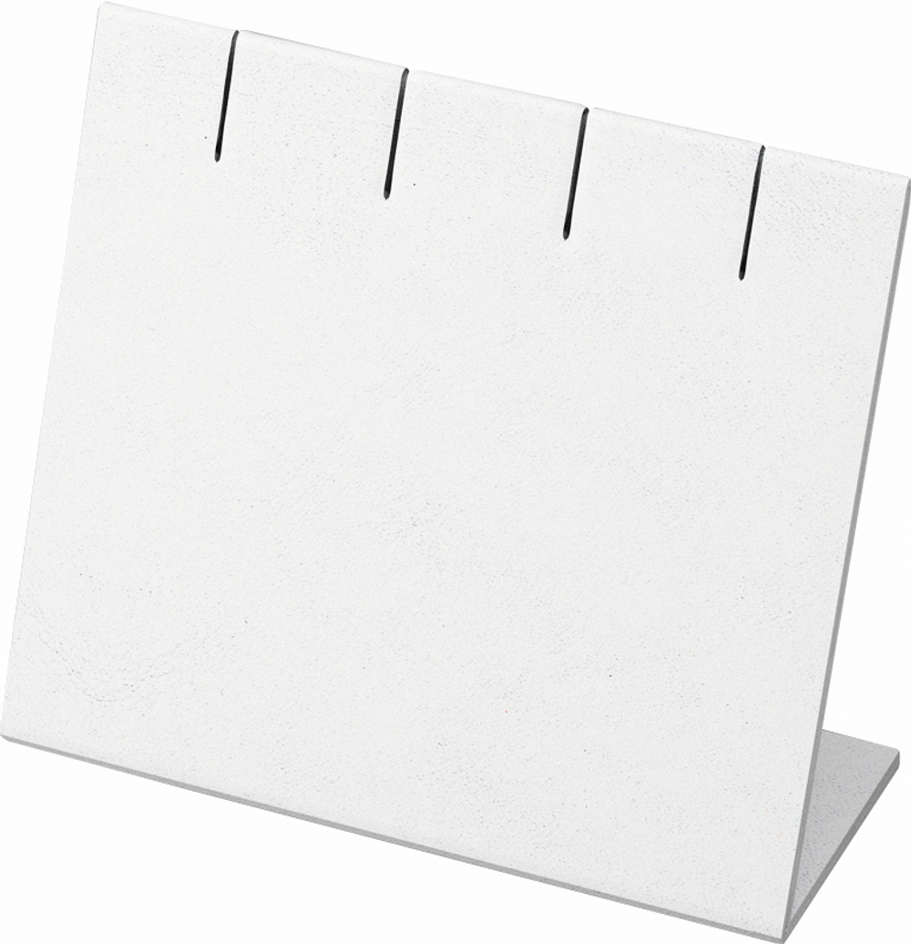 Подставка для 4 подвесок/прорези/ф.№6 (резинка)/Н-85 мм.