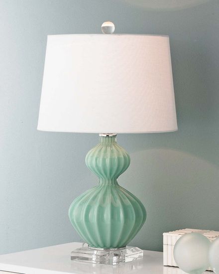 Настольная лампа "Майра"  aqua